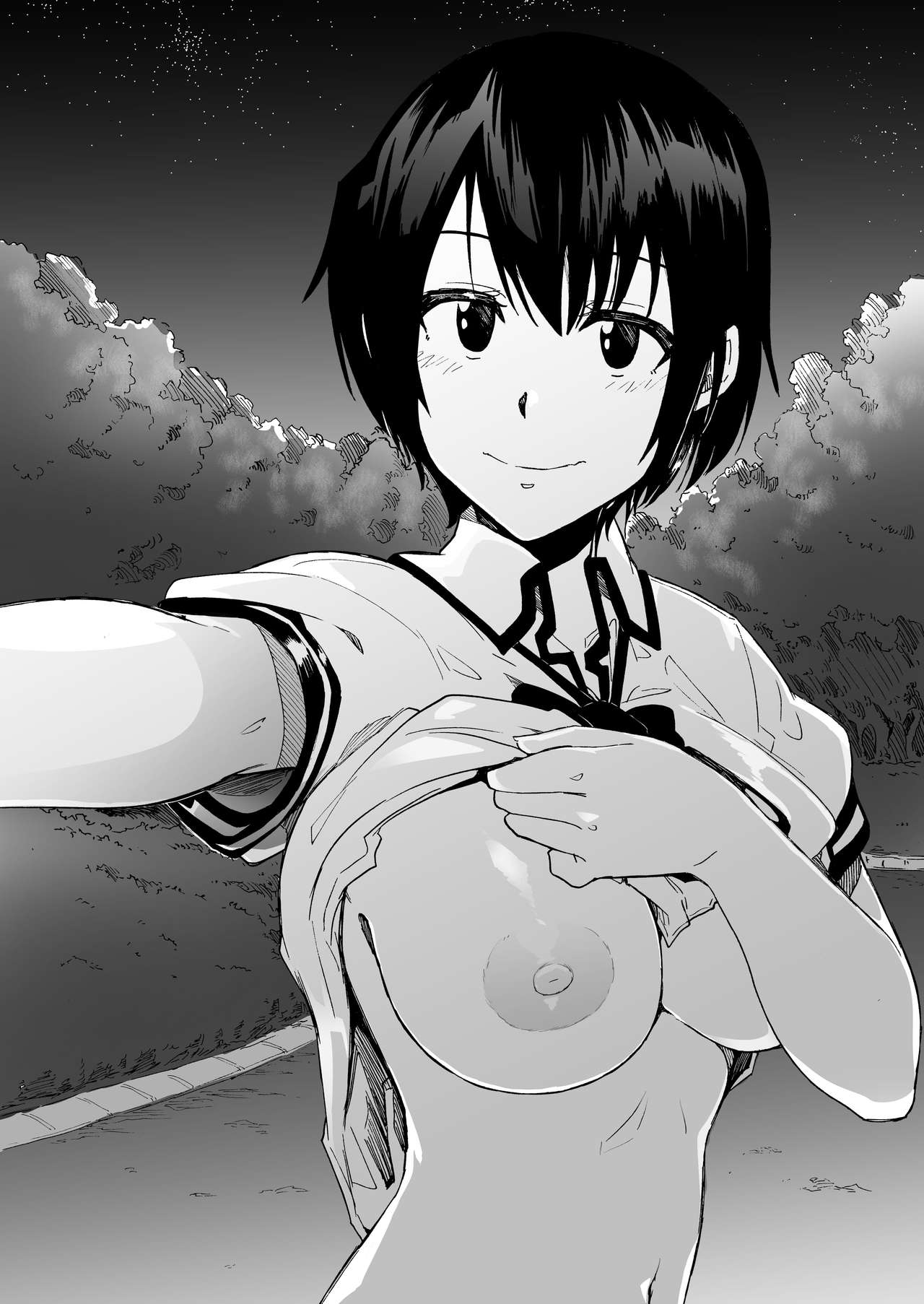 [日本漫画] [HIDARIkiki (Kizuki Rei)] Fella Bon [Chinese] 单本,单女,女学生制服,单男,口交#[33P]-32