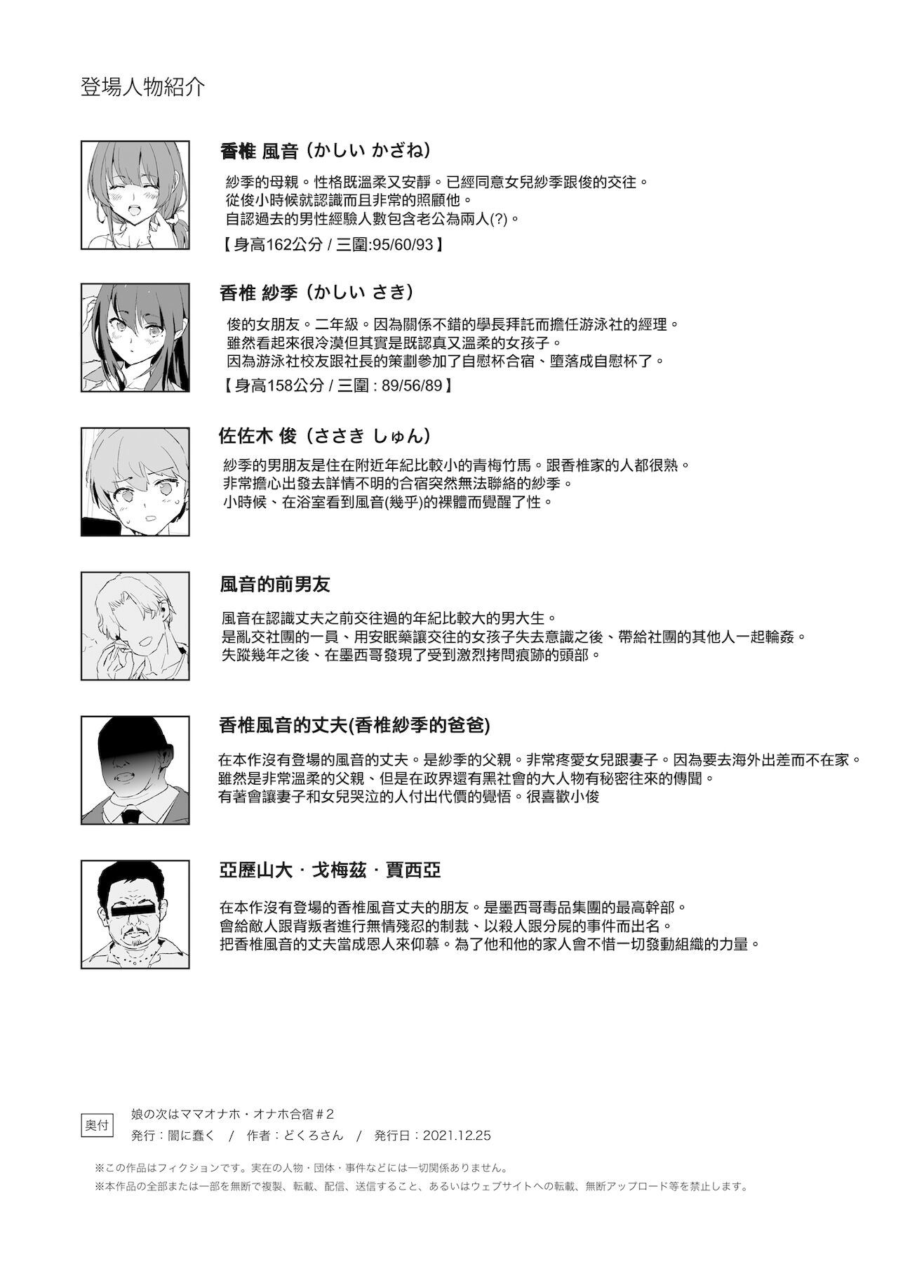 [日本漫画] 娘の次はママオナホ・オナホ合宿＃2 单本,肛门,高潮潮吹,巨乳大奶#[52P]-52