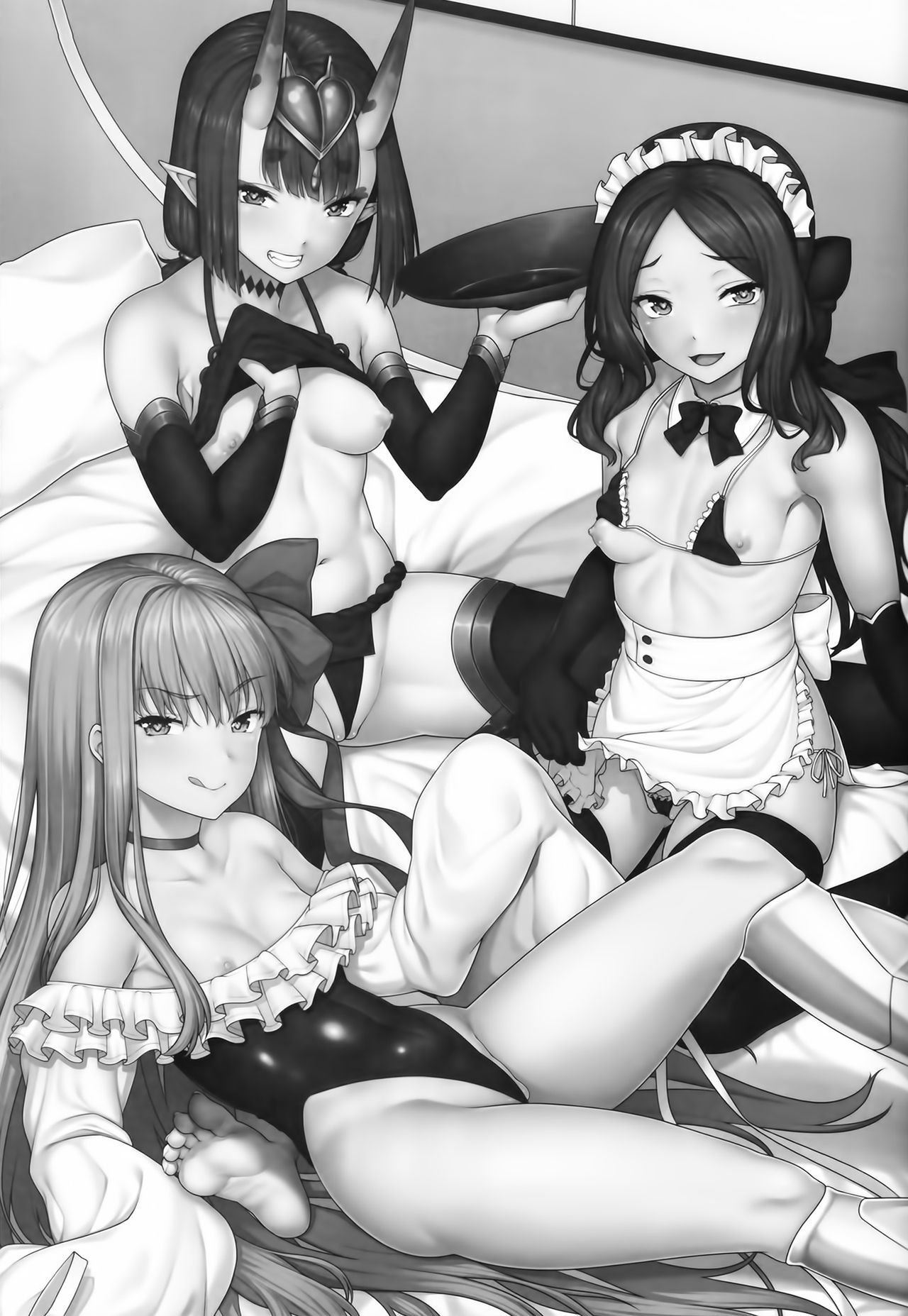 [日本漫画] シコシコ搾精大好きドスケベサーヴァント種搾り性処理生活 单本,黑丝丝袜,萝莉,调教,女仆,扶她futa#[30P]-23