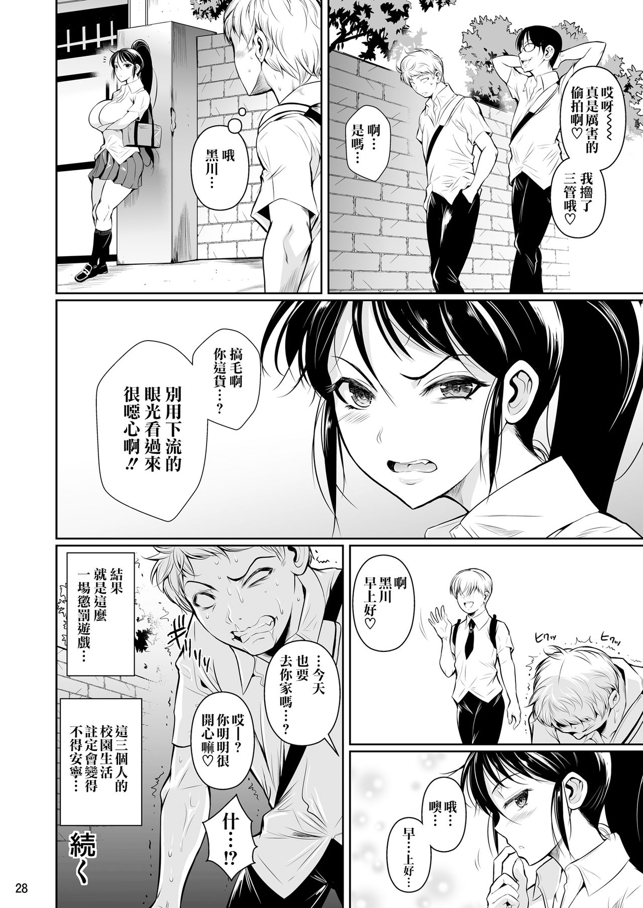 [日本漫画] 罰ゲームでヤンキー女に告ってみた｜h漫画 单本,高潮潮吹,cosplay,黑丝丝袜,巨乳大奶#[30P]-29