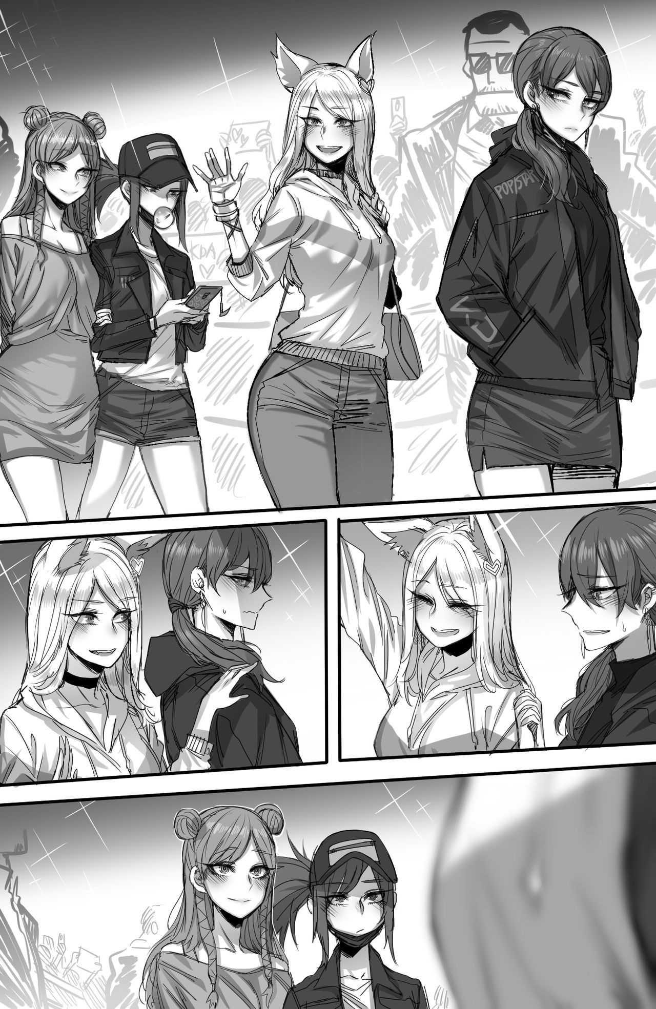 [日本漫画] K/DA Prestige Club 单本,巨尻,巨乳大奶,露出,群P#[17P]-3