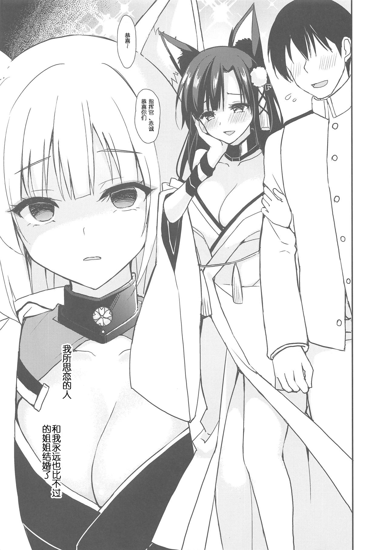 [日本漫画] (C95) [PigPanPan (Ikura Nagisa)] Byouko Shimai (Azur Lane)   单本,3P,兽耳,单男,群P#[20P]-3