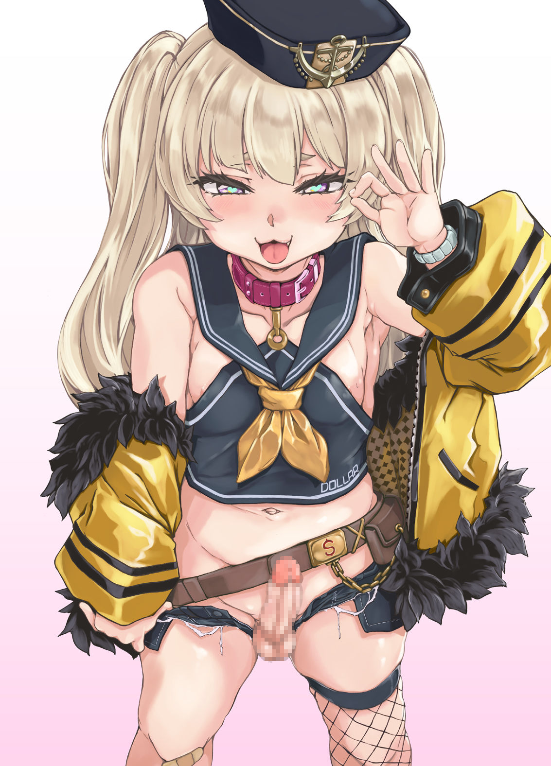 [日本漫画] [Sekai Kakumei Club (Ozawa Reido)] ChinColle 2019 Osu Mesugaki no Sekai (Various) [Chinese] [  单本,肛门,口交#[34P]-28