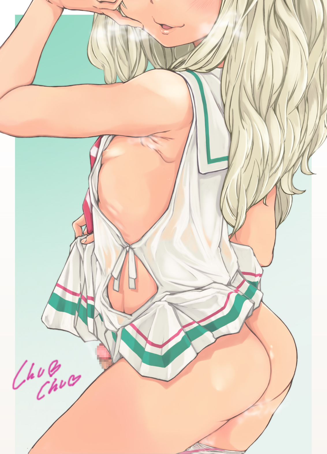 [日本漫画] [Sekai Kakumei Club (Ozawa Reido)] ChinColle 2019 Osu Mesugaki no Sekai (Various) [Chinese] [  单本,肛门,口交#[34P]-32