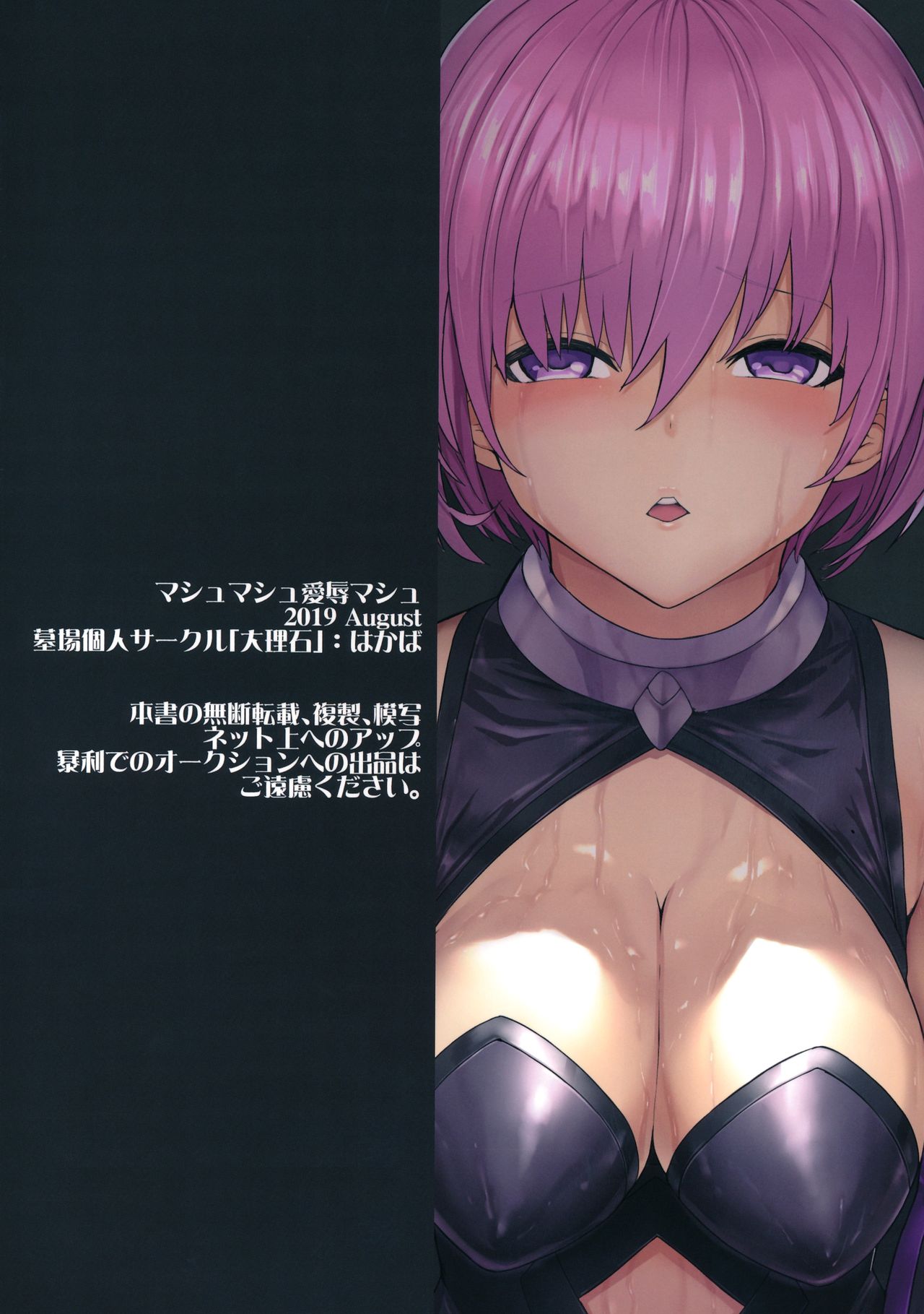 [日本漫画] (C96) [Dairiseki (Hakaba)] Mash Mash Aijoku Mash (Fate/Grand Order)  单本,肛门,调教,单女,单男,束缚,丝袜#[30P]-30