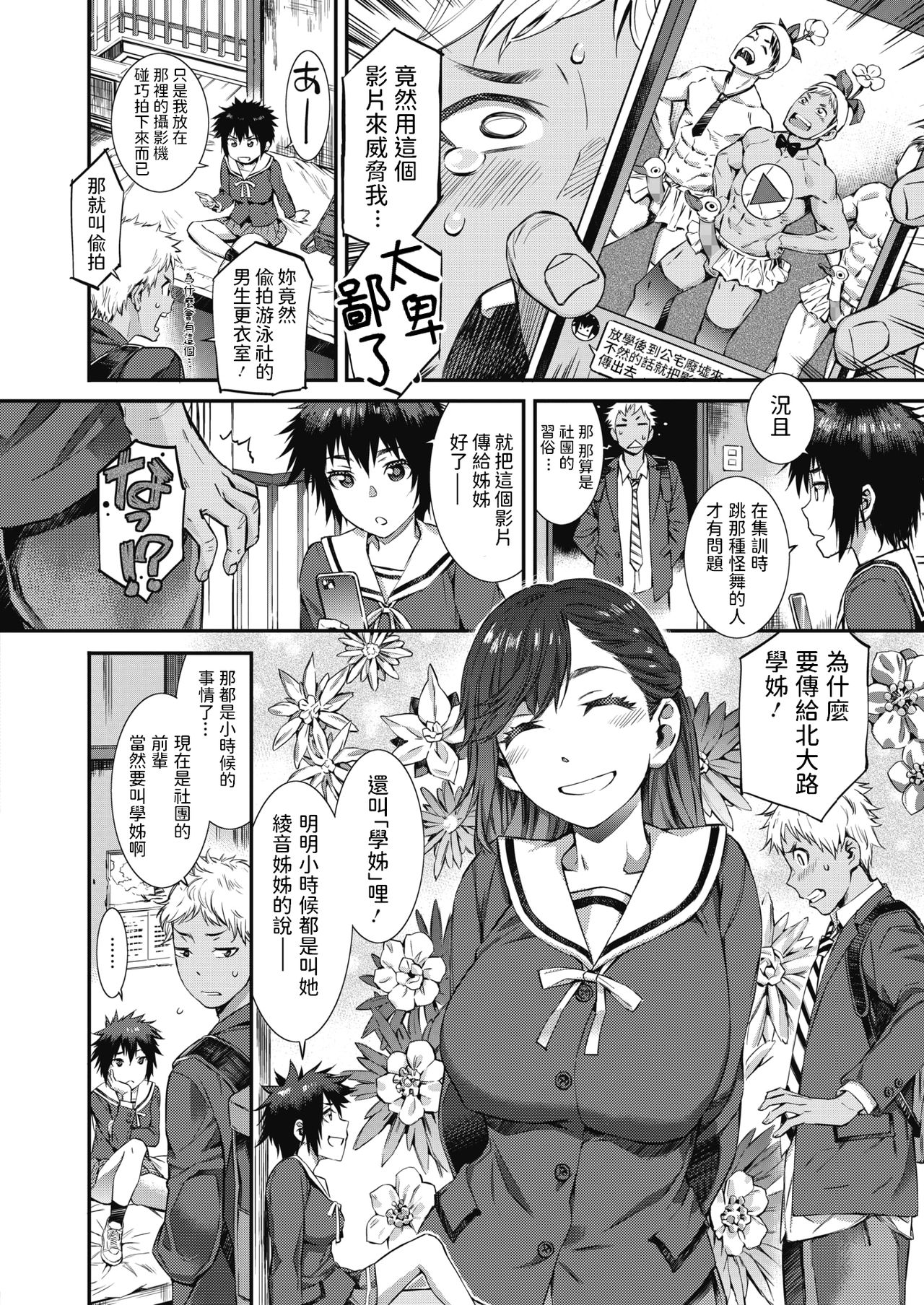 [日本漫画] [Musashimaru] Houkago Threesome! (COMIC HOTMILK 2020-07)   单本,巨乳大奶,女学生制服,单男,群P#[22P]-2