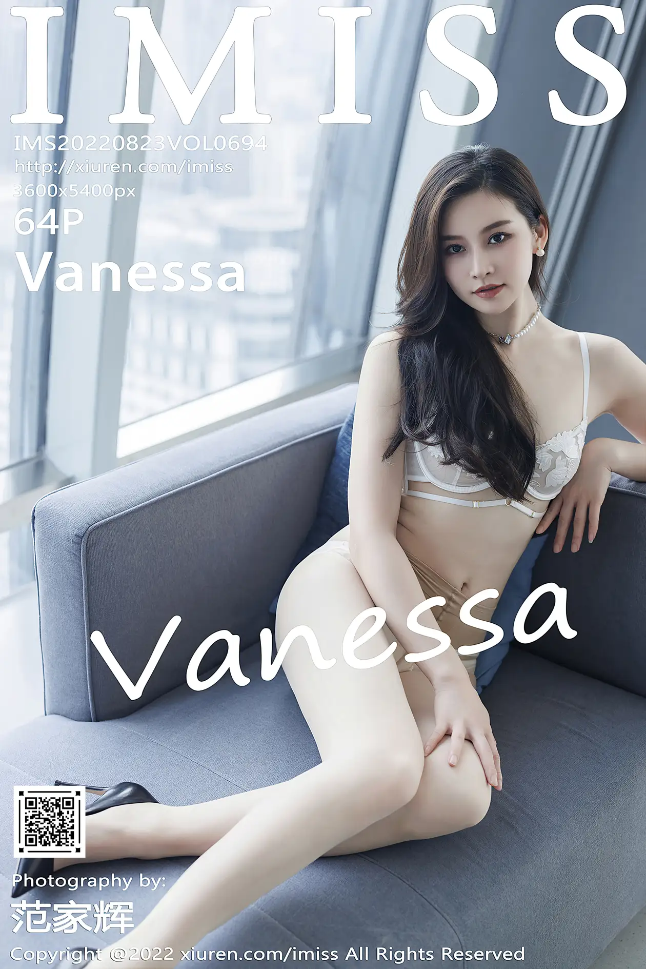 [爱蜜社] 2022.08.23 VOL.694 Vanessa#[65P]-1