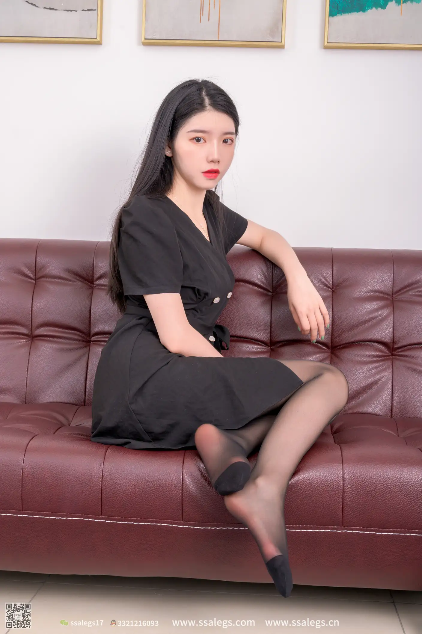 [爱美足] NO.469 秋秋 气质黑丝 丝社#[128P]-2