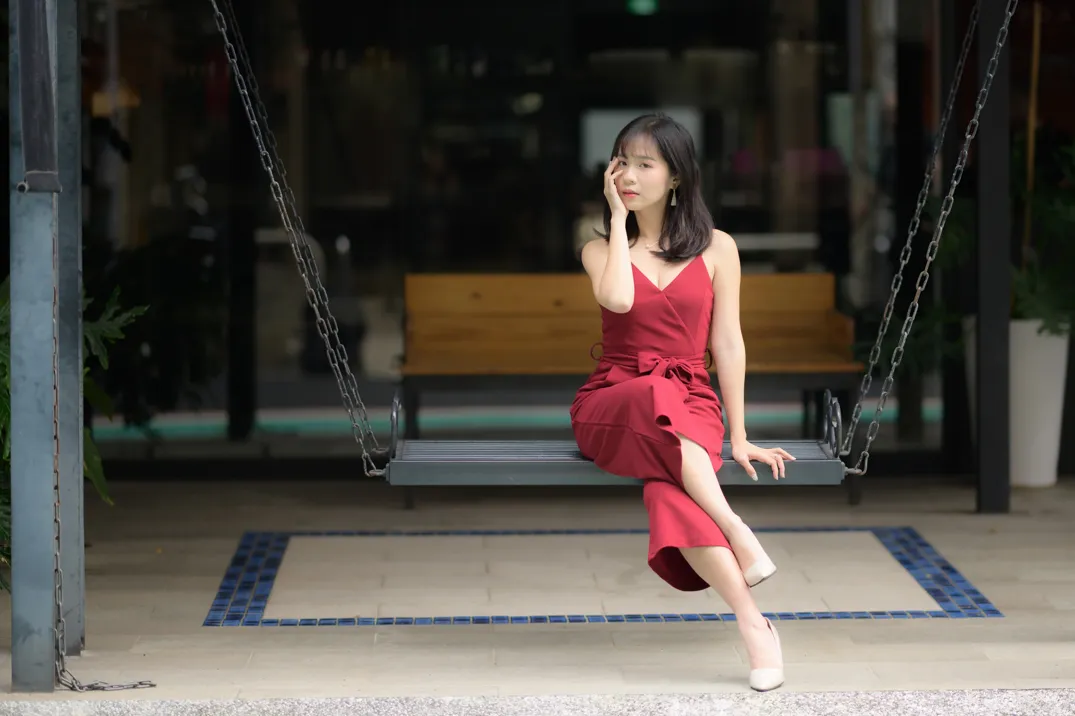 [爱美足] NO.217 YoYo 气质连衣长裤高跟 街拍#[105P]-2