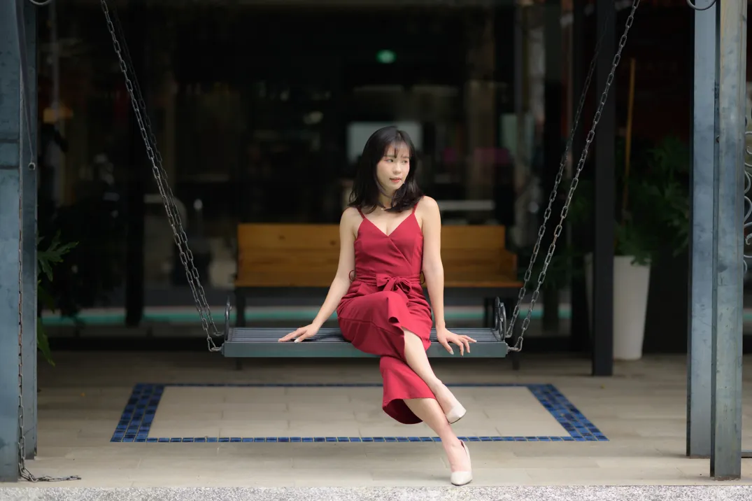 [爱美足] NO.217 YoYo 气质连衣长裤高跟 街拍#[105P]-4