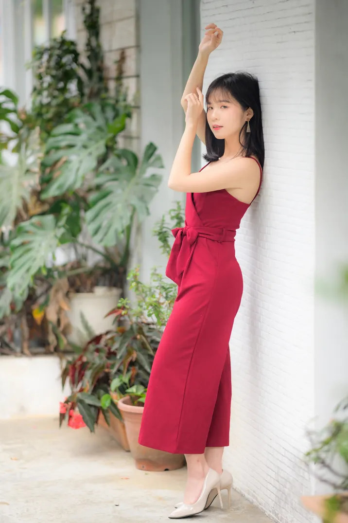 [爱美足] NO.217 YoYo 气质连衣长裤高跟 街拍#[105P]-2