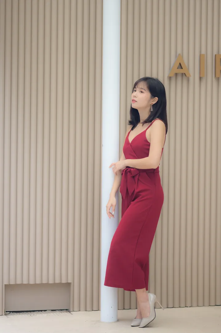 [爱美足] NO.217 YoYo 气质连衣长裤高跟 街拍#[105P]-7