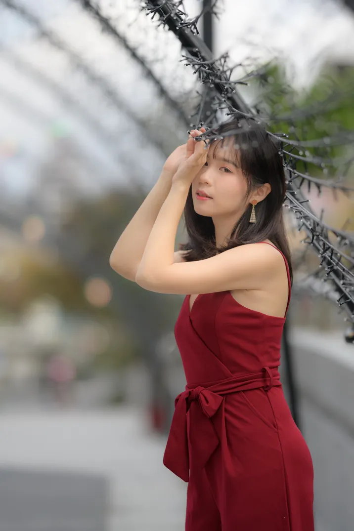 [爱美足] NO.217 YoYo 气质连衣长裤高跟 街拍#[105P]-5