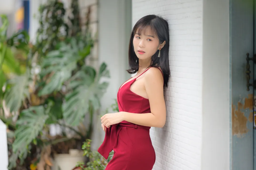 [爱美足] NO.217 YoYo 气质连衣长裤高跟 街拍#[105P]-7