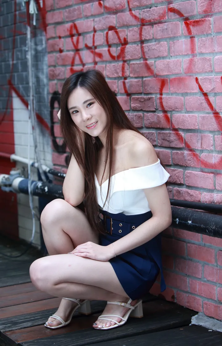 [爱美足] NO.102 陳俐璇 短裙涼高美腿 街拍#[65P]-9