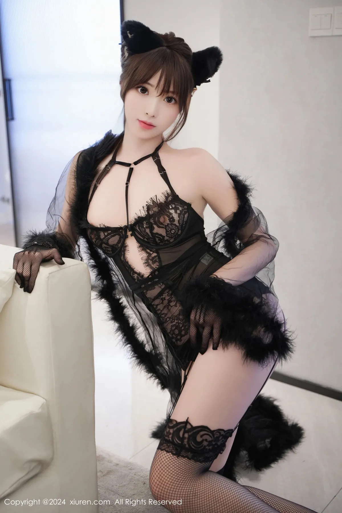 [秀人网] 2024.03.27 No.8297 梦灵儿Mini#[70P]-6