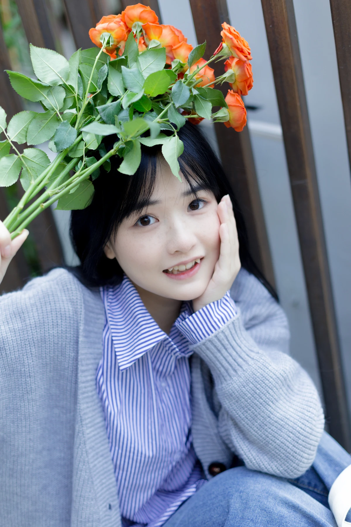 [艺图语] 2023.02.01 Vol.2943 面包和鲜花 小怡妹妹cute#[28P]-8