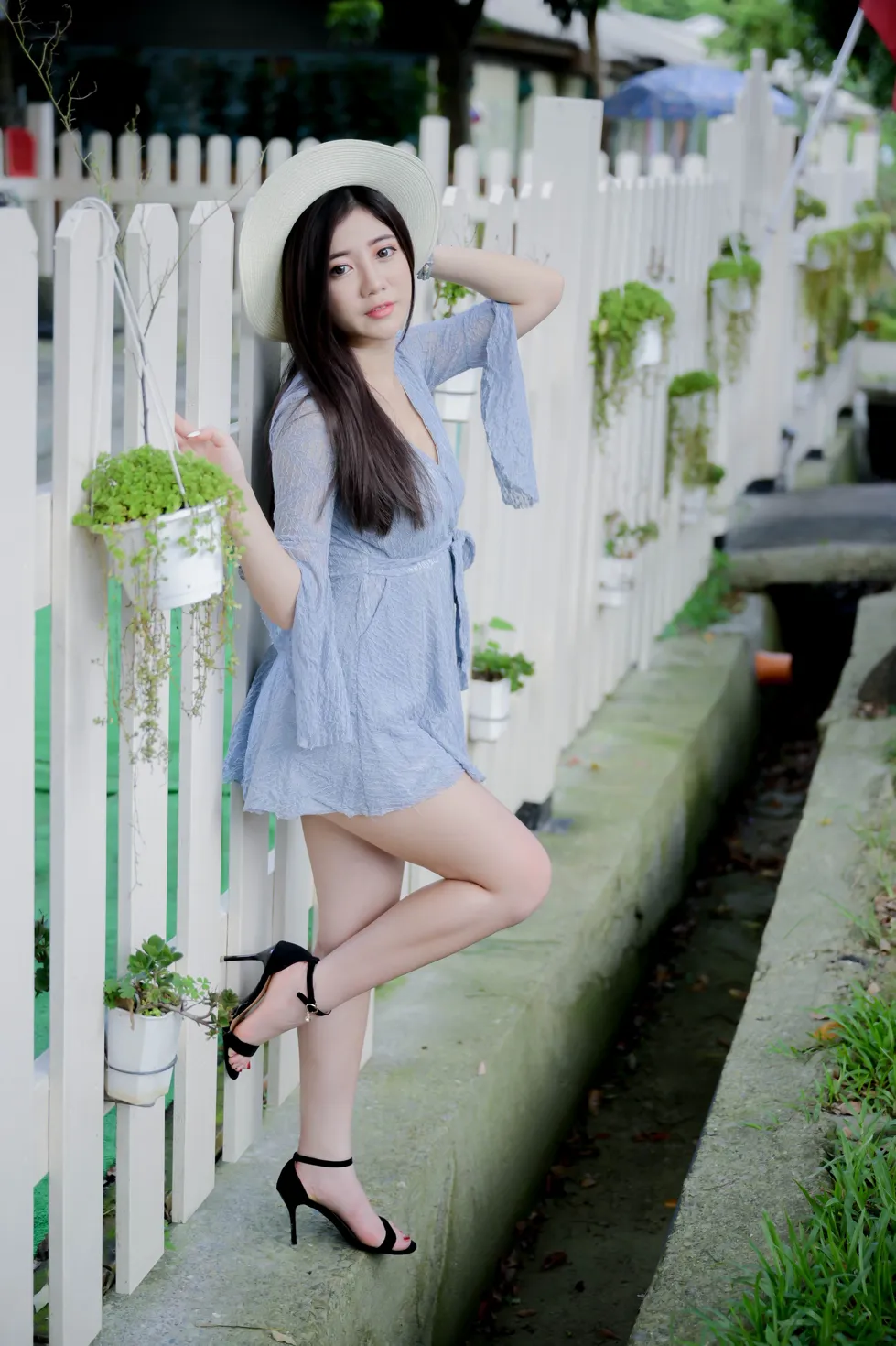 [爱美足] NO.211 乐乐 连衣裙凉高美腿 街拍#[71P]-10