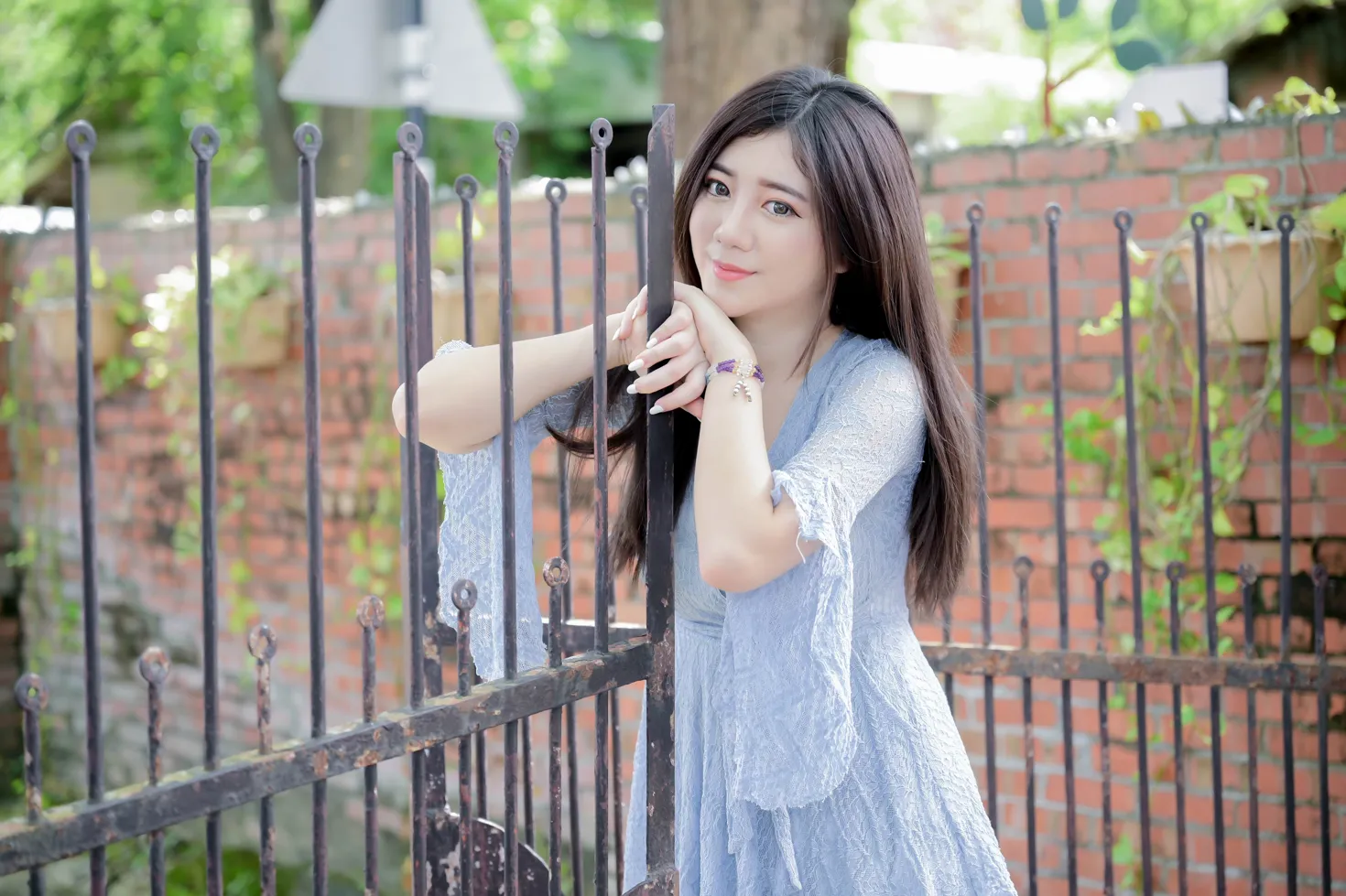 [爱美足] NO.211 乐乐 连衣裙凉高美腿 街拍#[71P]-1