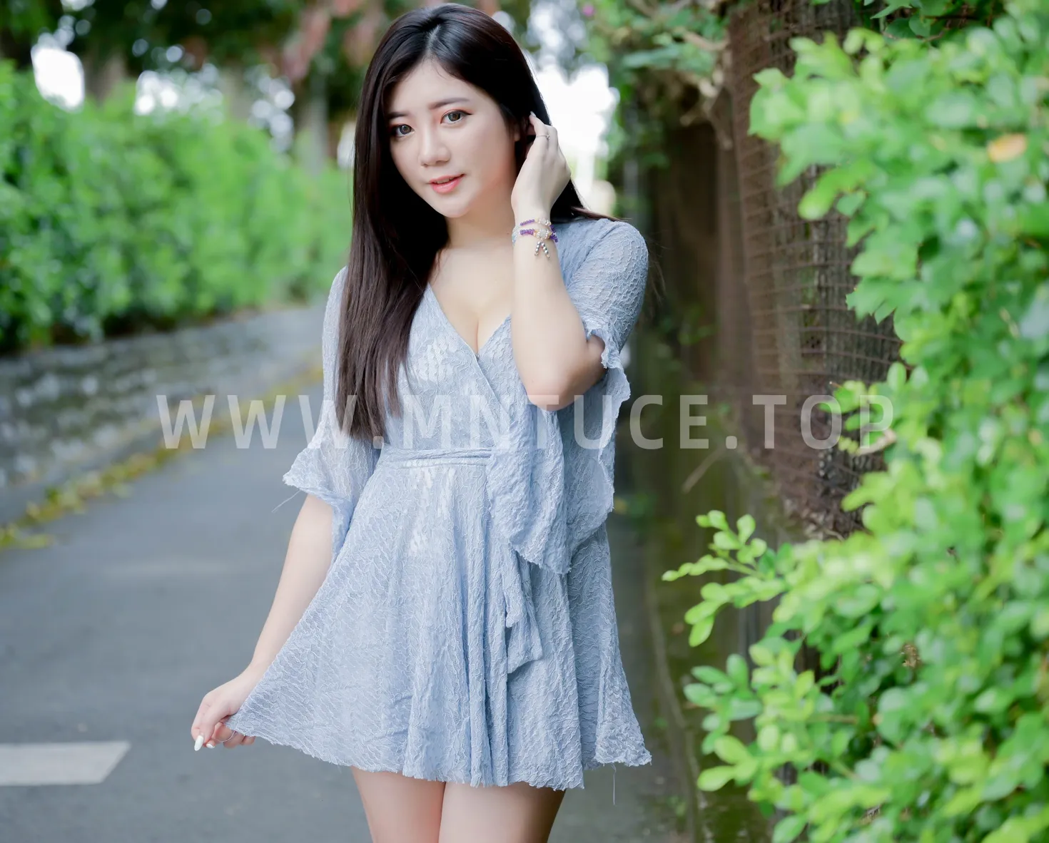 [爱美足] NO.211 乐乐 连衣裙凉高美腿 街拍#[71P]-10