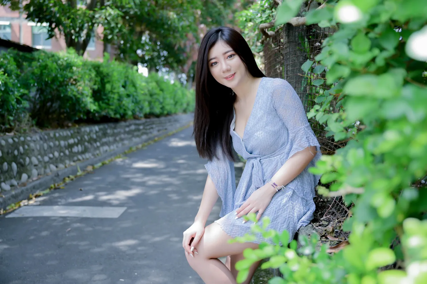 [爱美足] NO.211 乐乐 连衣裙凉高美腿 街拍#[71P]-8