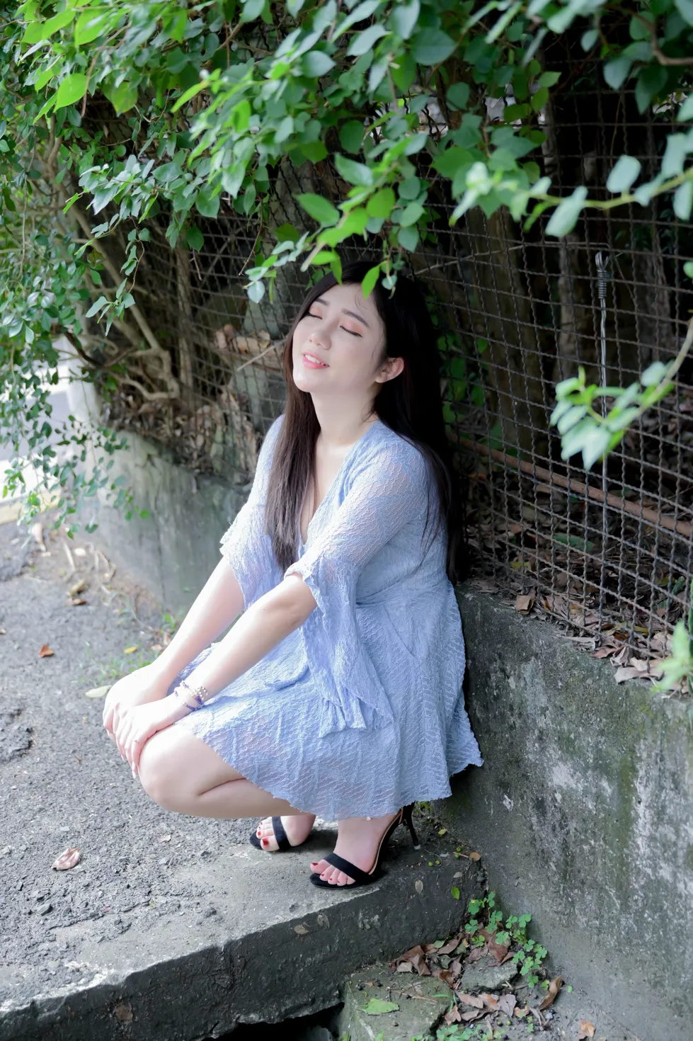 [爱美足] NO.211 乐乐 连衣裙凉高美腿 街拍#[71P]-8