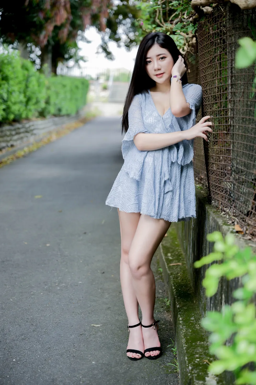 [爱美足] NO.211 乐乐 连衣裙凉高美腿 街拍#[71P]-10