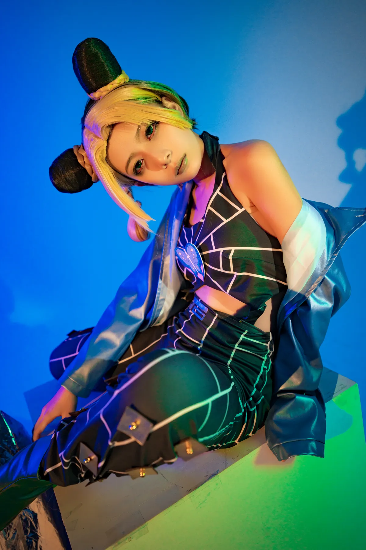 [艺图语] 2022.12.15 Vol.2688 – JOJO的奇妙冒险COS 清青琴玖#[27P]-10