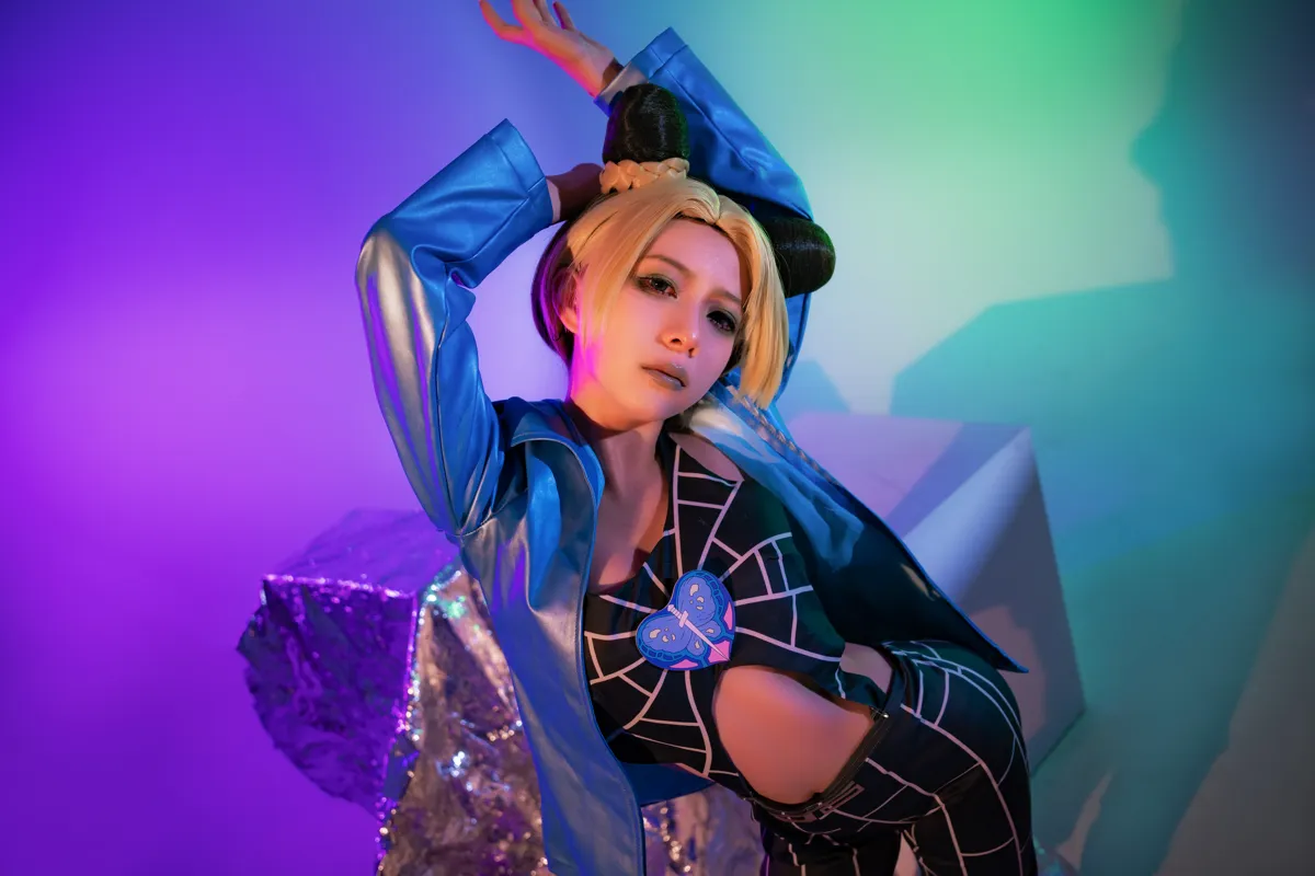 [艺图语] 2022.12.15 Vol.2688 – JOJO的奇妙冒险COS 清青琴玖#[27P]-5