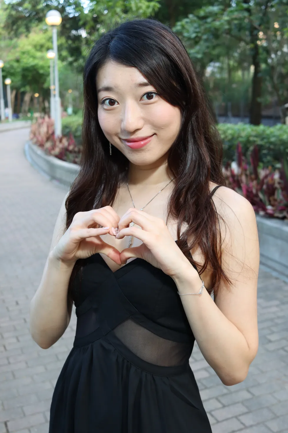 [爱美足] NO.106 吴小葵 公园黑色长裙 街拍#[61P]-2