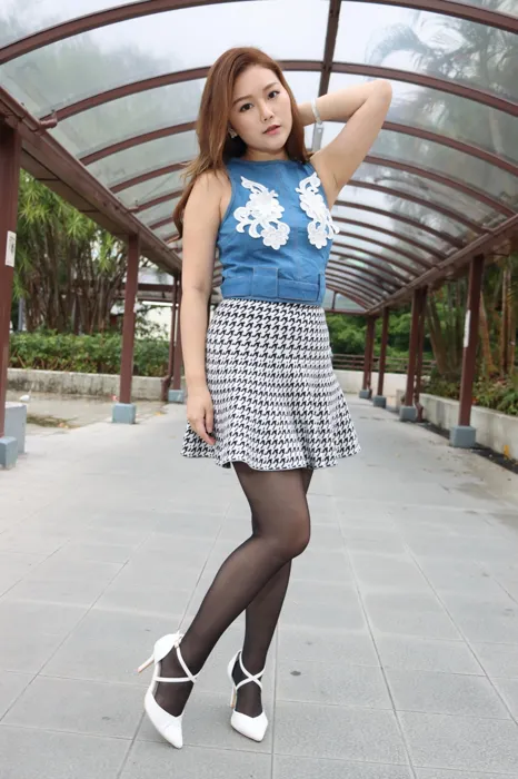 [爱美足] NO.065  Erika 黑丝 高跟美腿外拍 街拍#[106P]-4
