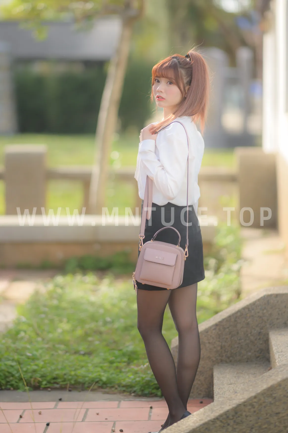 [爱美足] NO.237 OL黑丝制服高跟 街拍#[105P]-10