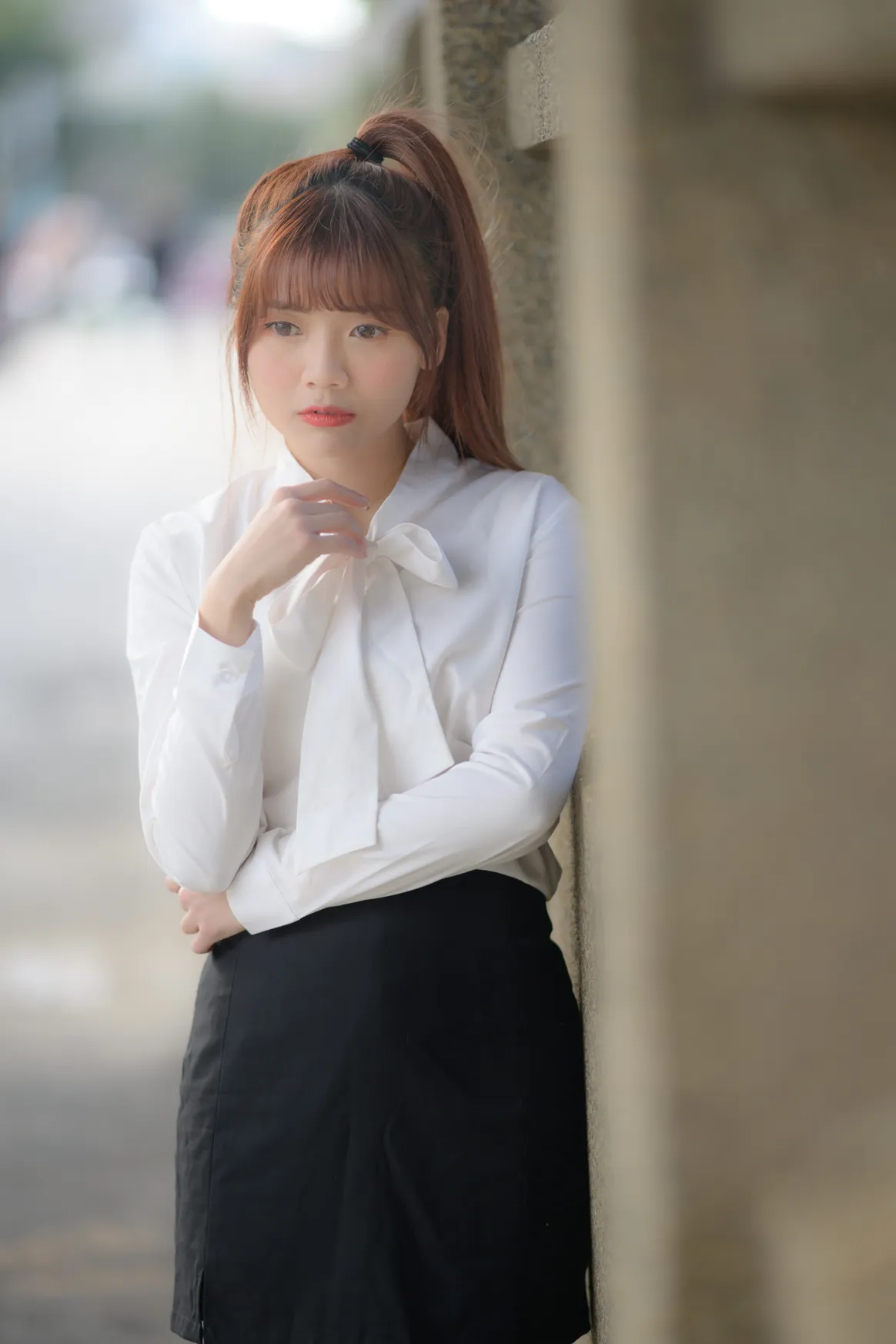 [爱美足] NO.237 OL黑丝制服高跟 街拍#[105P]-3