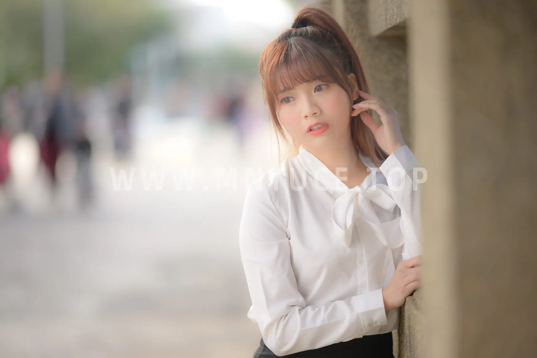 [爱美足] NO.237 OL黑丝制服高跟 街拍#[105P]-5