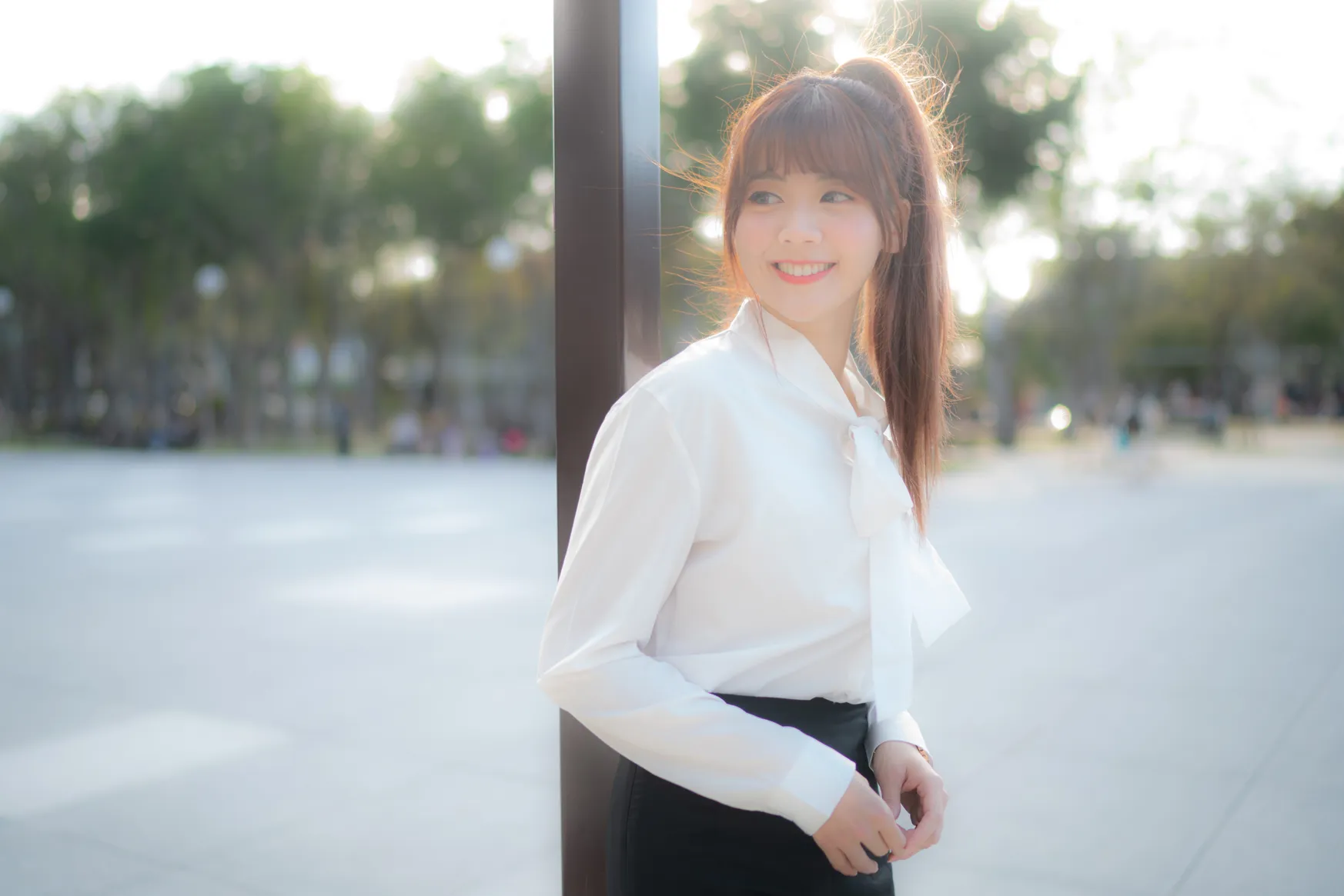 [爱美足] NO.237 OL黑丝制服高跟 街拍#[105P]-10