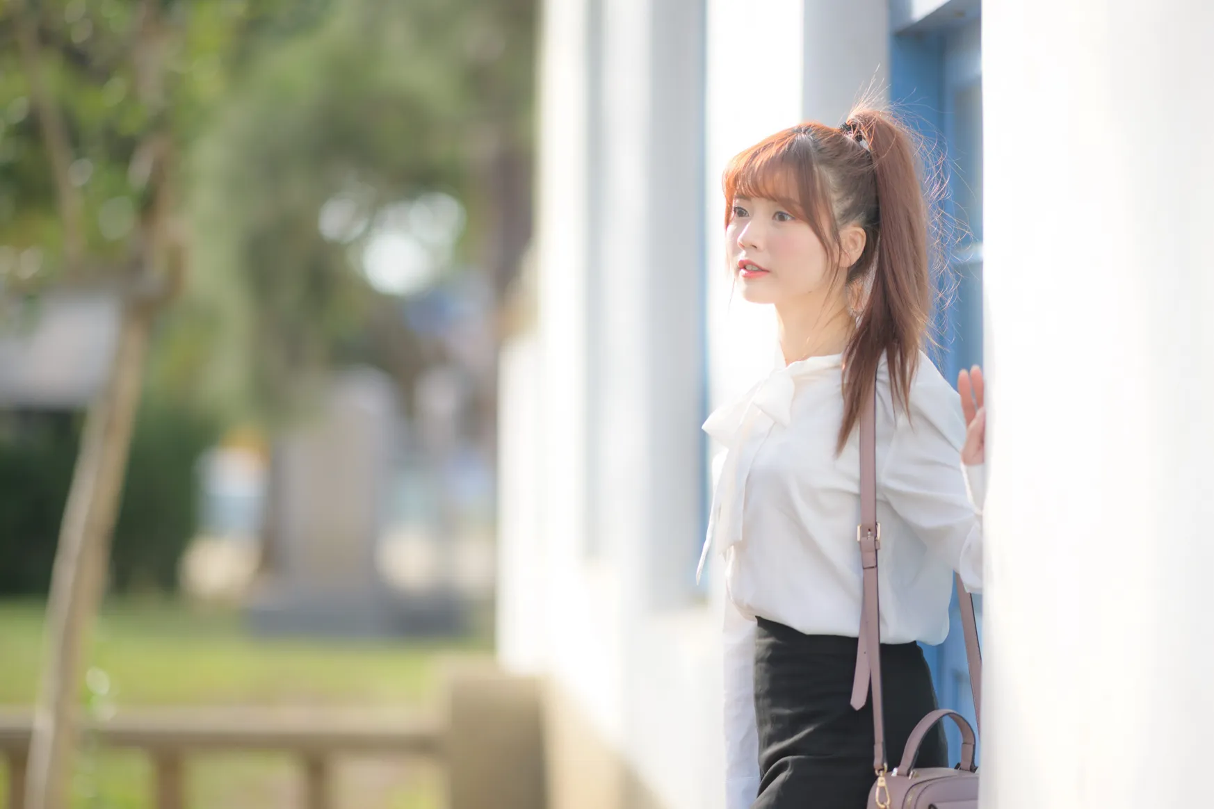 [爱美足] NO.237 OL黑丝制服高跟 街拍#[105P]-1