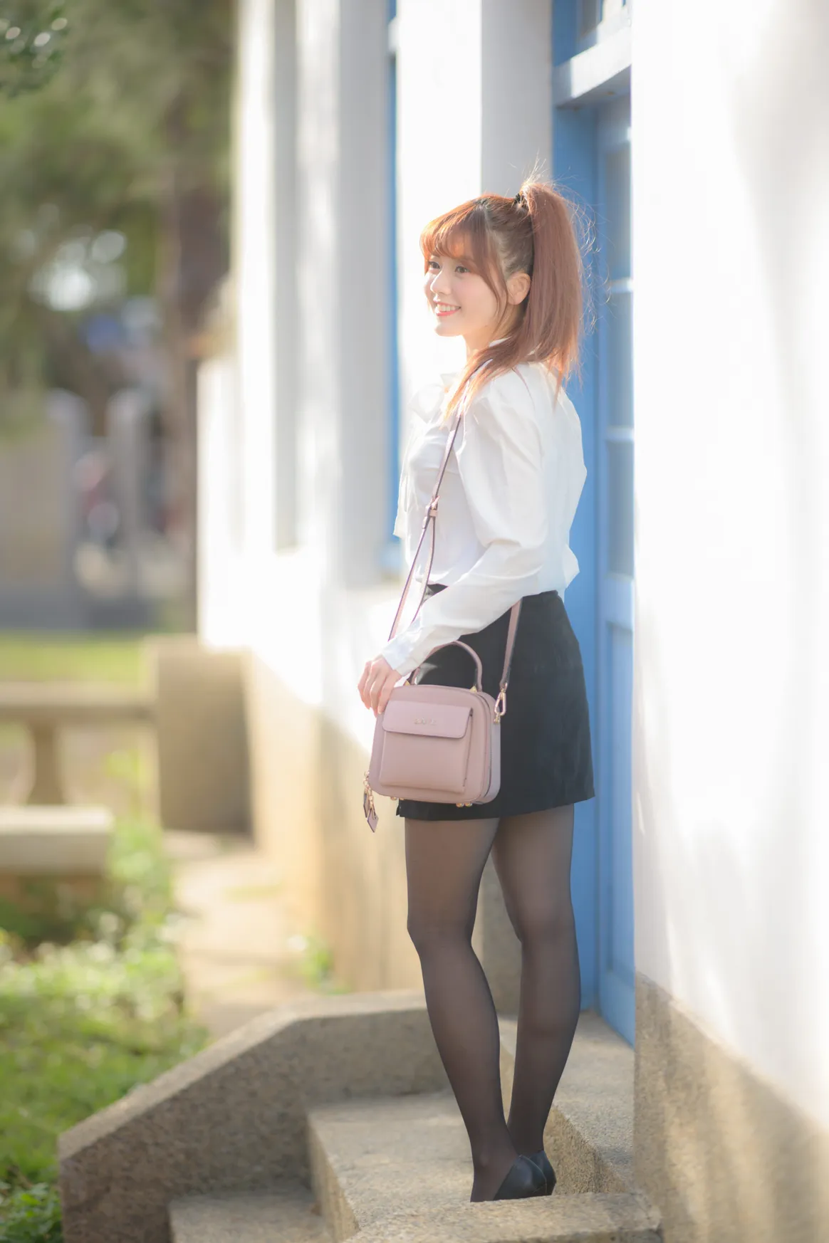[爱美足] NO.237 OL黑丝制服高跟 街拍#[105P]-3