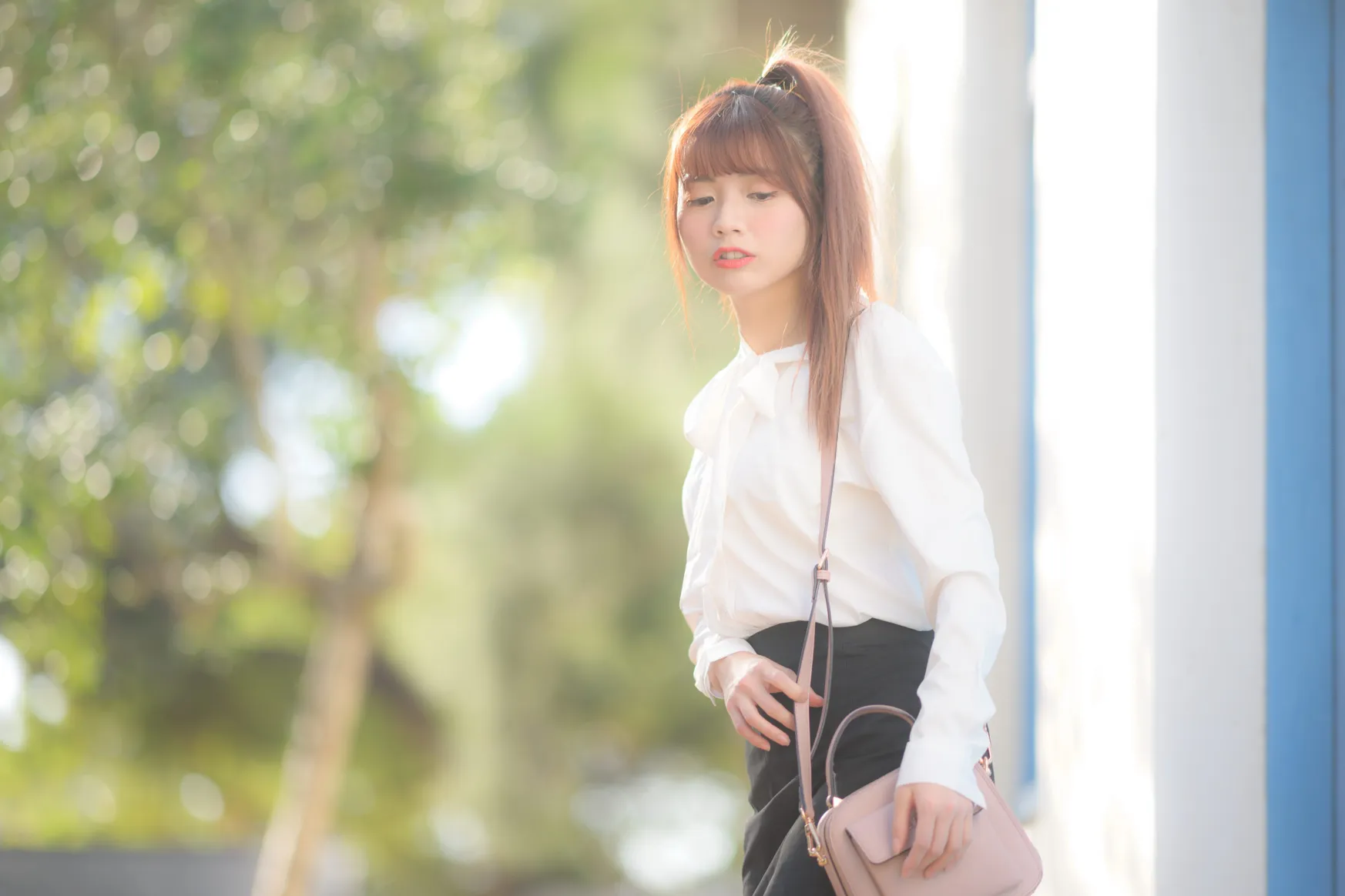 [爱美足] NO.237 OL黑丝制服高跟 街拍#[105P]-7