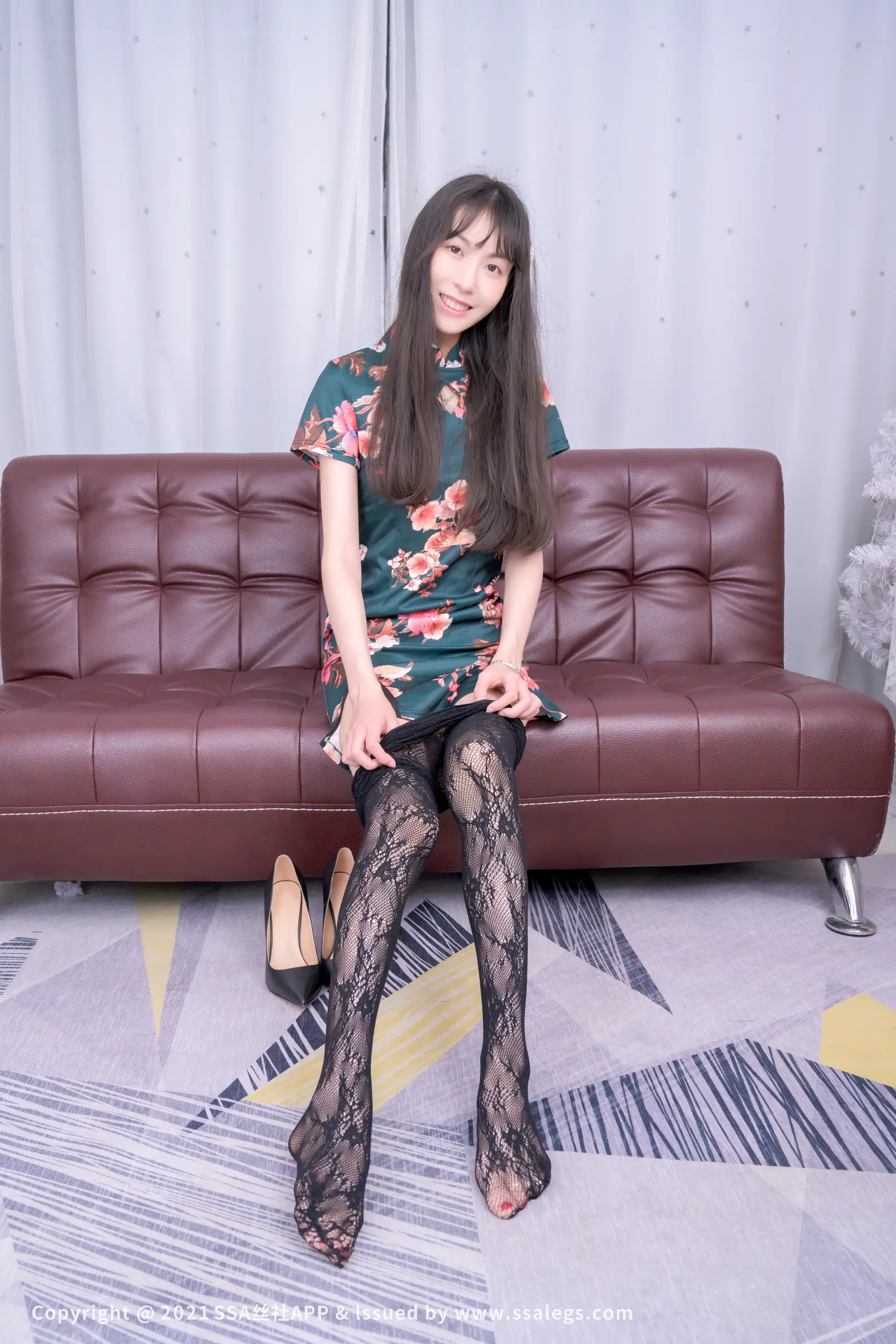 [爱美足] NO.745 模特团团的黑丝网袜(下) 丝社#[126P]-10