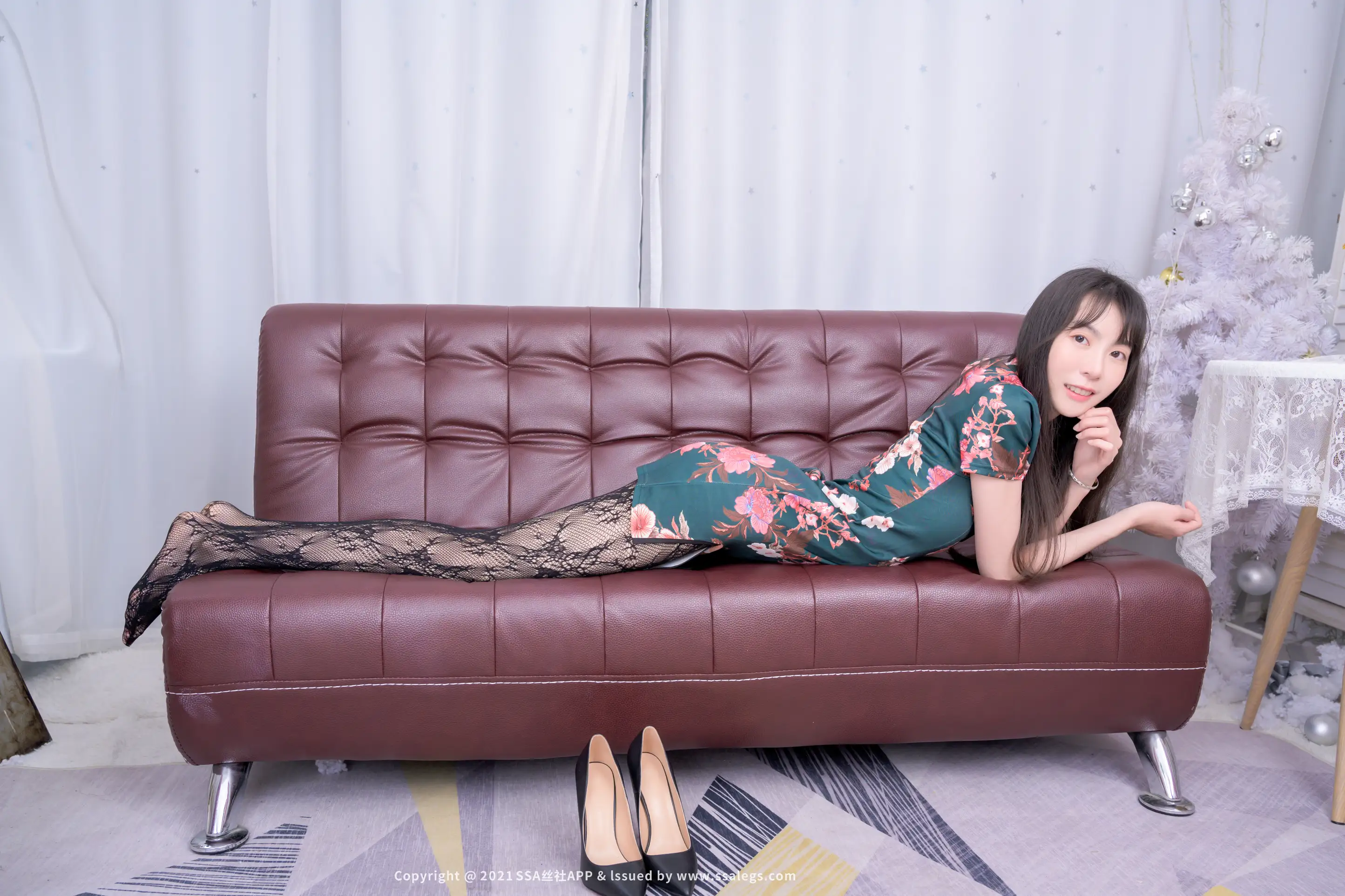[爱美足] NO.745 模特团团的黑丝网袜(下) 丝社#[126P]-10