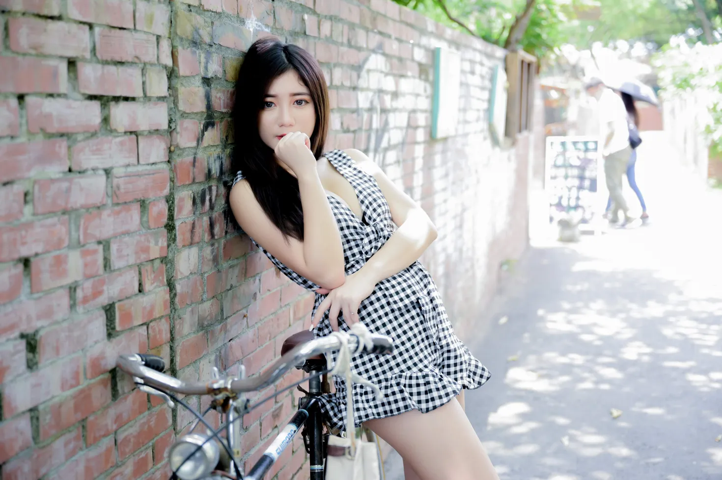 [爱美足] NO.214 乐乐 休闲布鞋美腿 街拍#[95P]-6