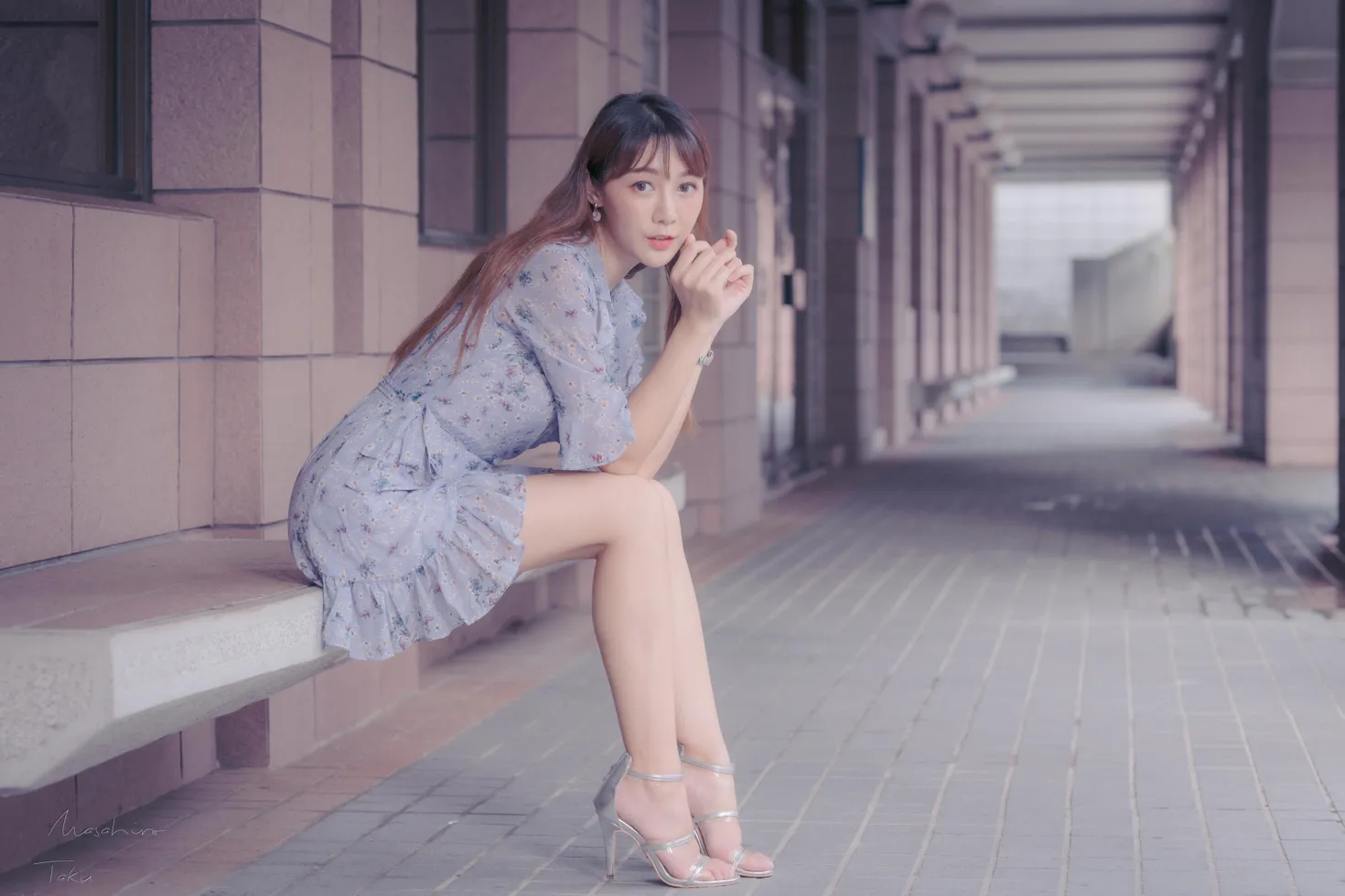 [爱美足] NO.197 彭璇 连衣短裙涼高美腿 街拍#[58P]-4