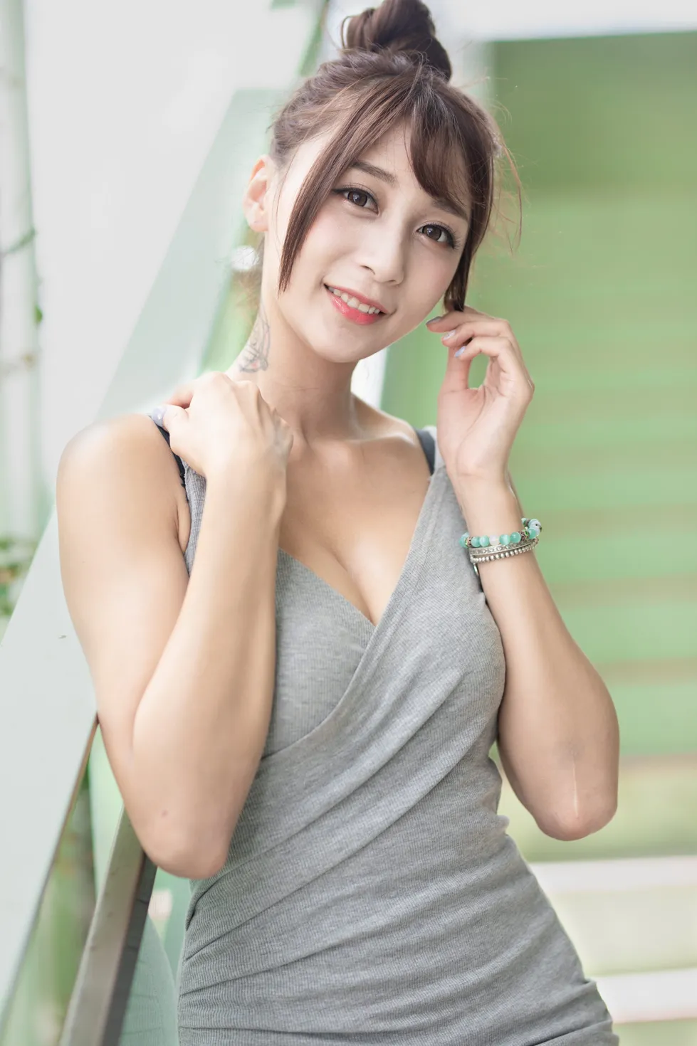 [爱美足] NO.179 陈奕洁 连衣短裙高跟美腿 街拍#[35P]-5