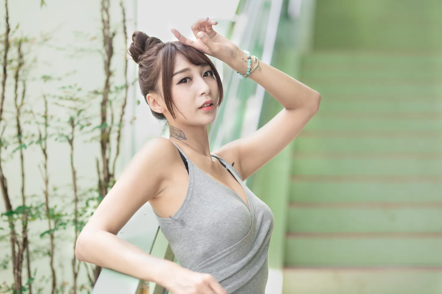 [爱美足] NO.179 陈奕洁 连衣短裙高跟美腿 街拍#[35P]-6
