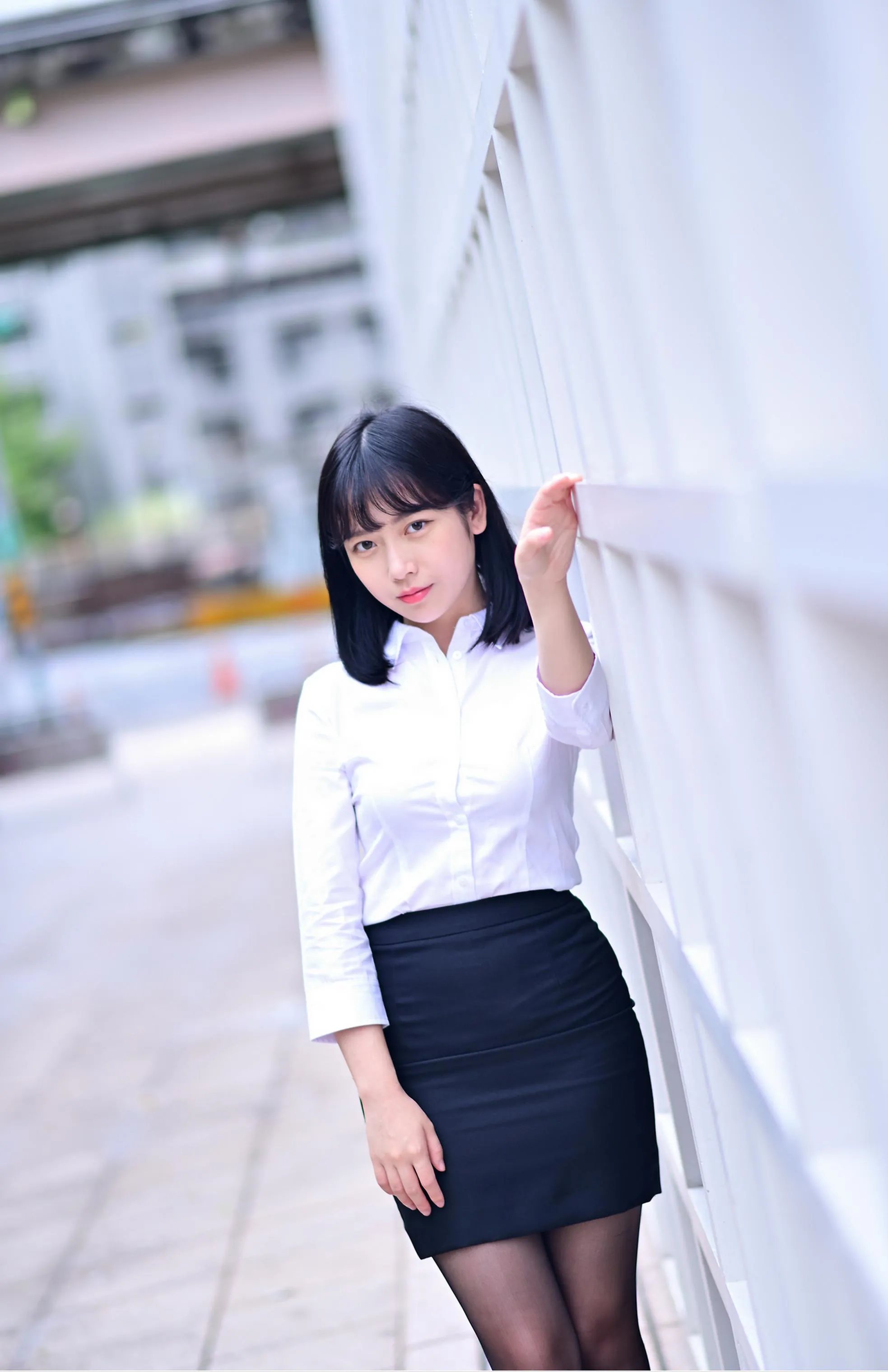 [爱美足] NO.147 塔塔酱 OL黑丝美腿 街拍#[53P]-3
