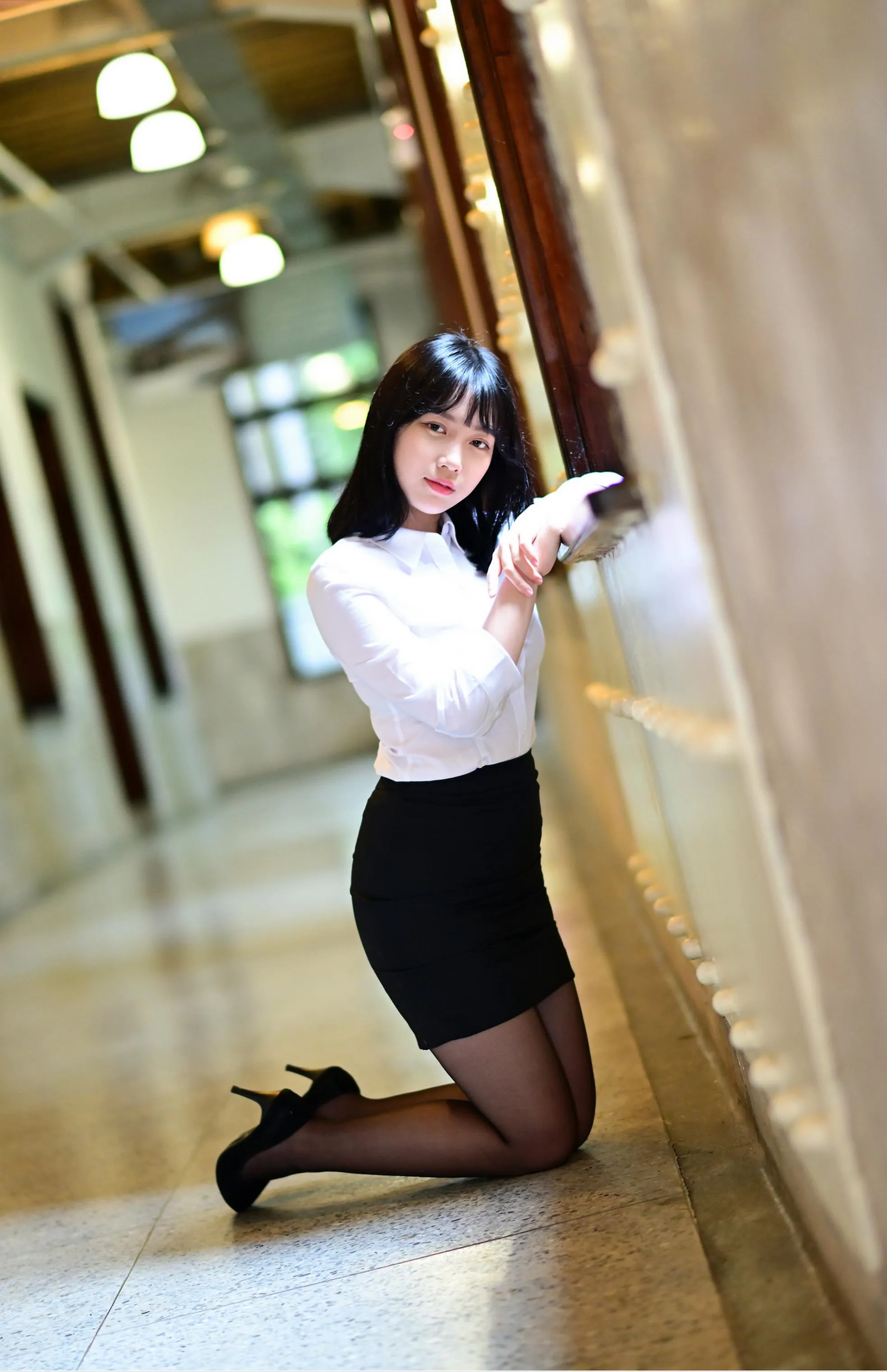 [爱美足] NO.147 塔塔酱 OL黑丝美腿 街拍#[53P]-2