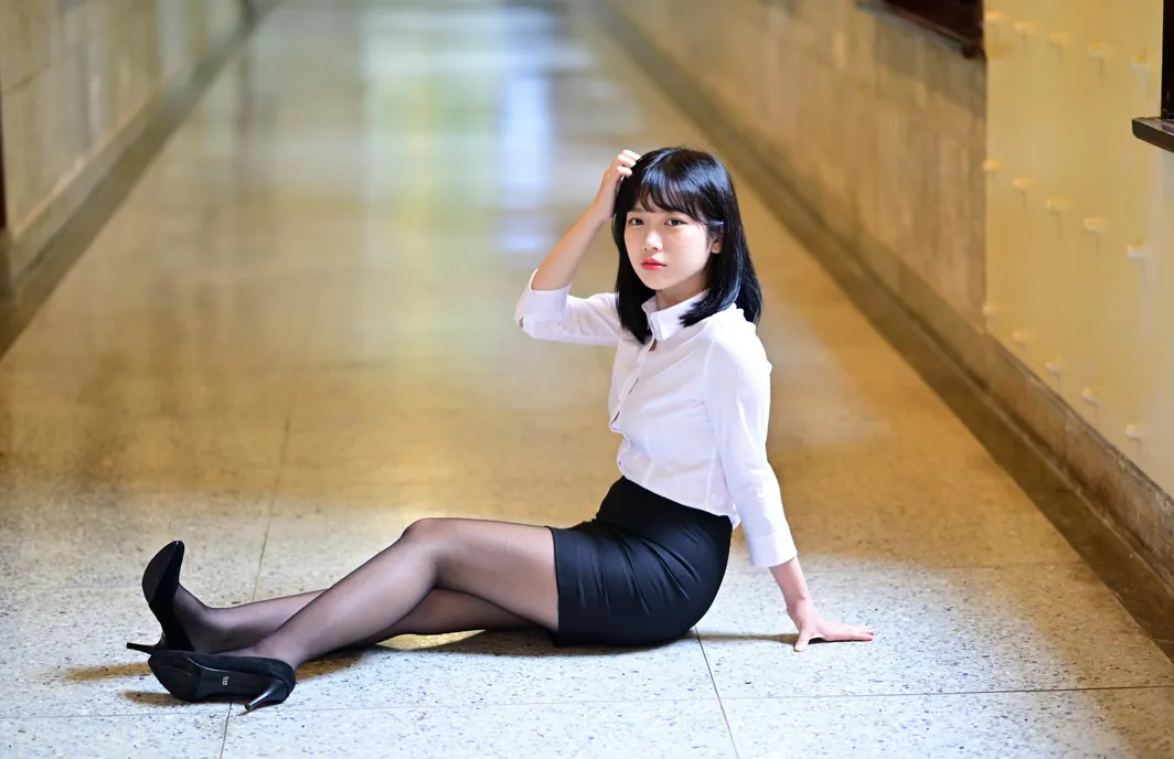 [爱美足] NO.147 塔塔酱 OL黑丝美腿 街拍#[53P]-6