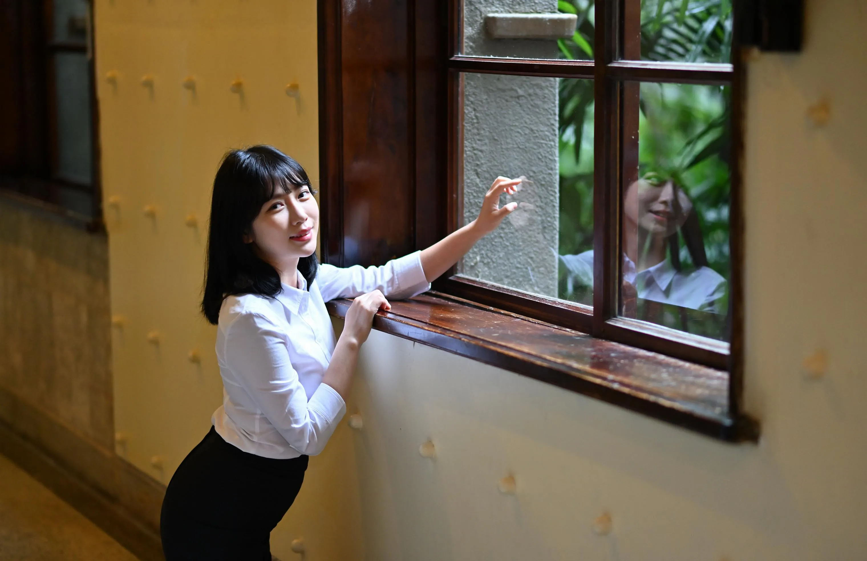 [爱美足] NO.147 塔塔酱 OL黑丝美腿 街拍#[53P]-8