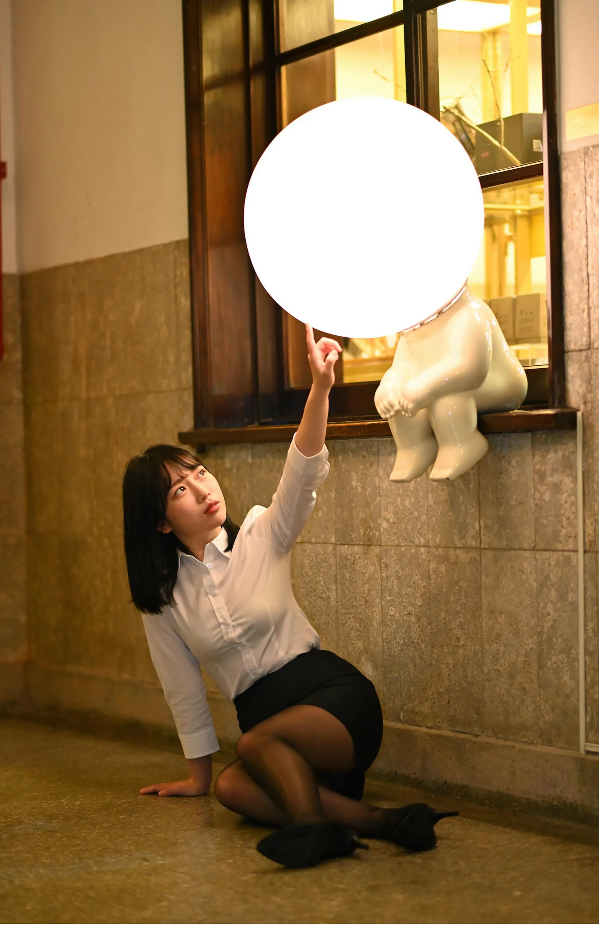 [爱美足] NO.147 塔塔酱 OL黑丝美腿 街拍#[53P]-9