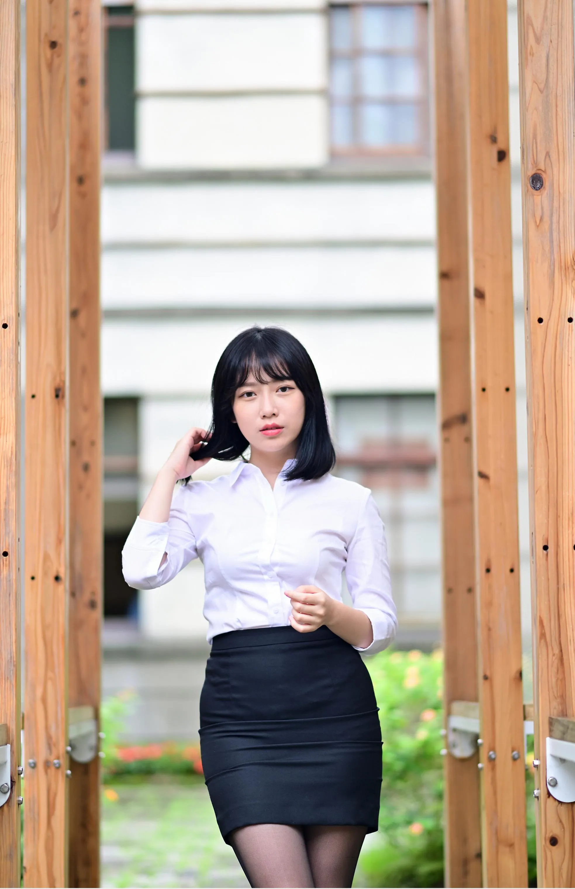 [爱美足] NO.147 塔塔酱 OL黑丝美腿 街拍#[53P]-3